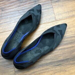 Rothy's Black and Blue Flats